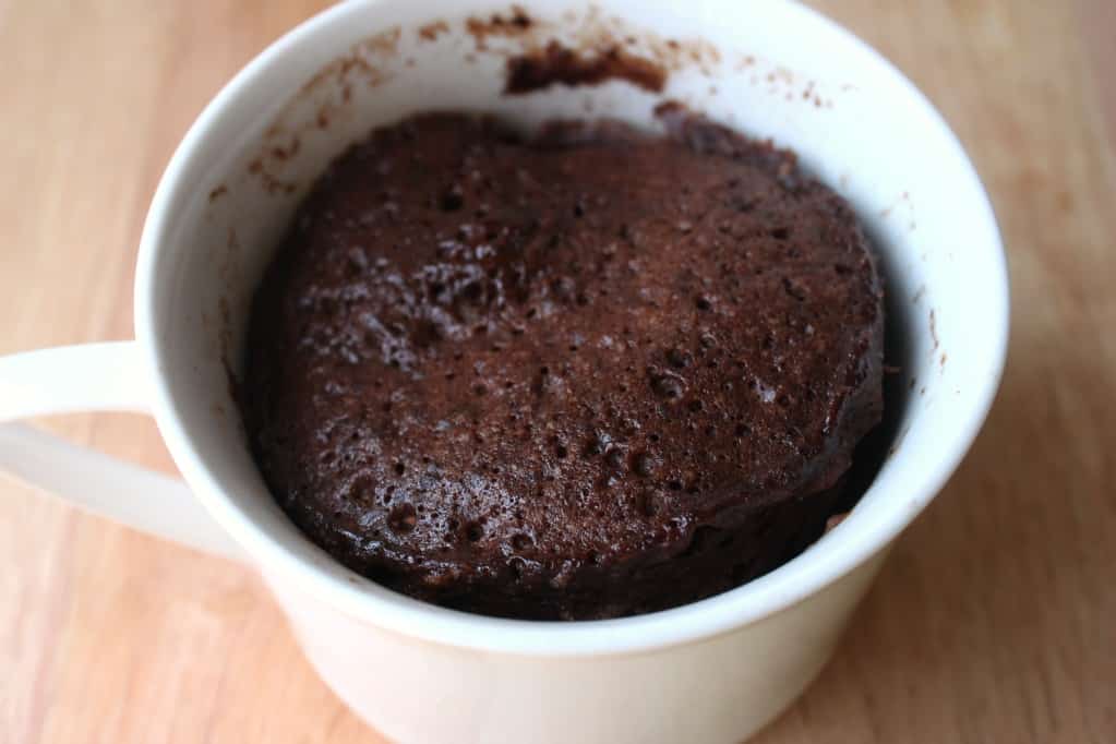 Mug Cake student recipe: Five minute chocolate cup cake ...