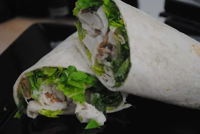 Chicken And Bacon Caesar Wraps Recipe