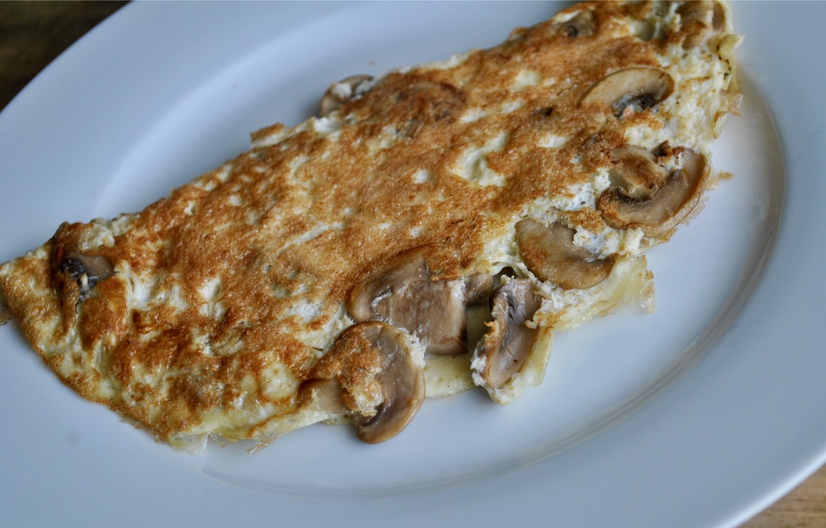 mushroom omelette recipe - 1