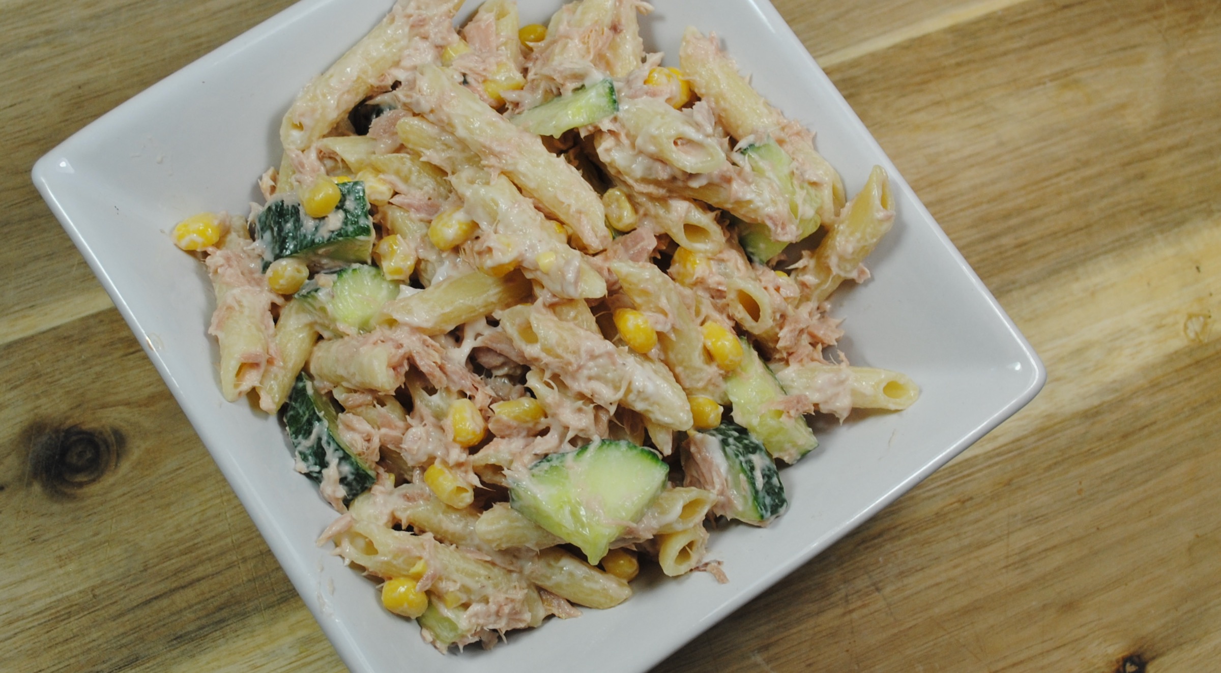 Pasta and Tuna Mayonnaise Salad Recipe - 1