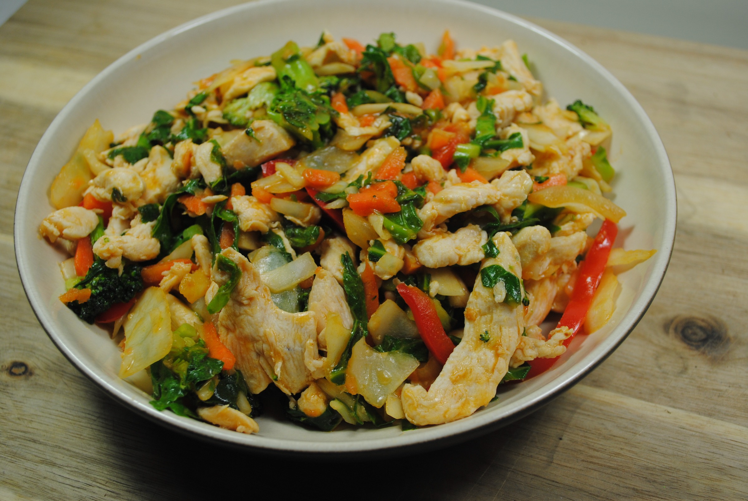Chicken and Vegetable Sweet and Sour Stir fry recipe - 2
