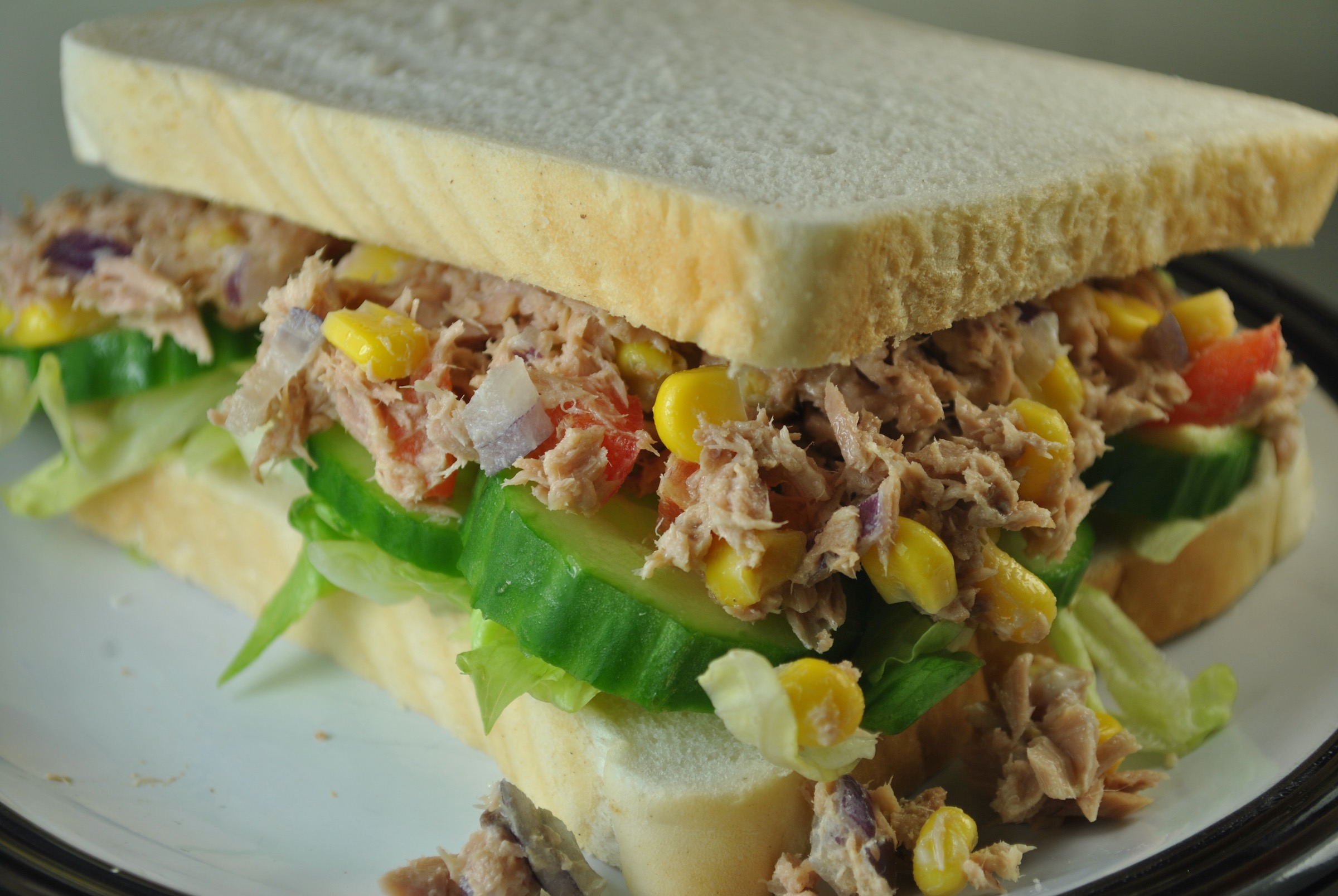 Healthy Tuna Mayo Sandwich Recipe - 2