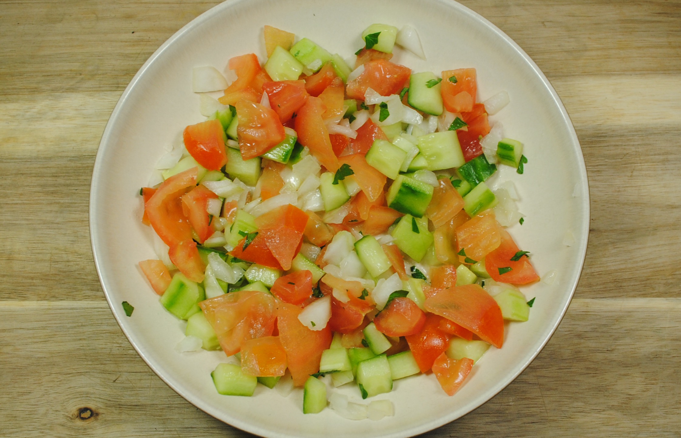 Simple Moroccan Salad Recipe - 1