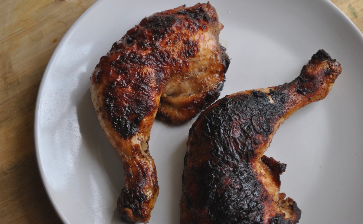 crispy chicken thighs recipe - 1