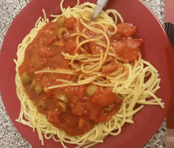Simple but yummy pasta
