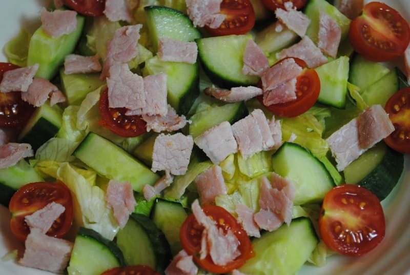 easy bacon salad recipe