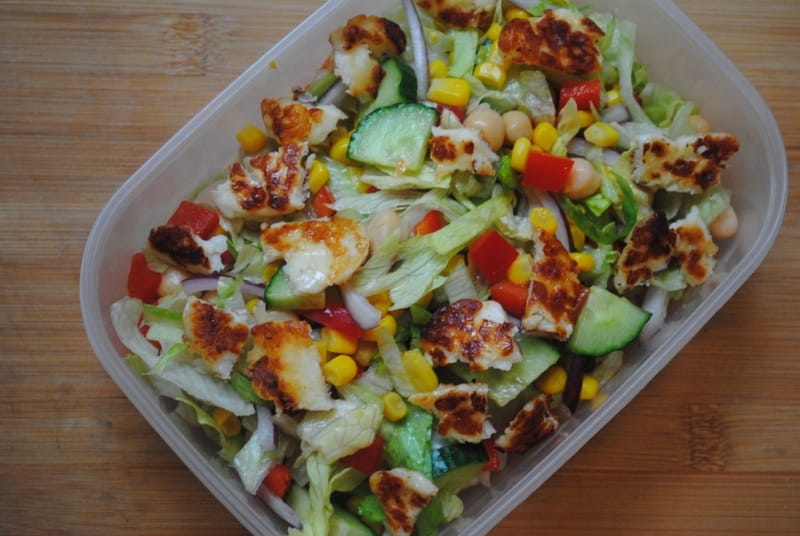 Halloumi Salad recipe