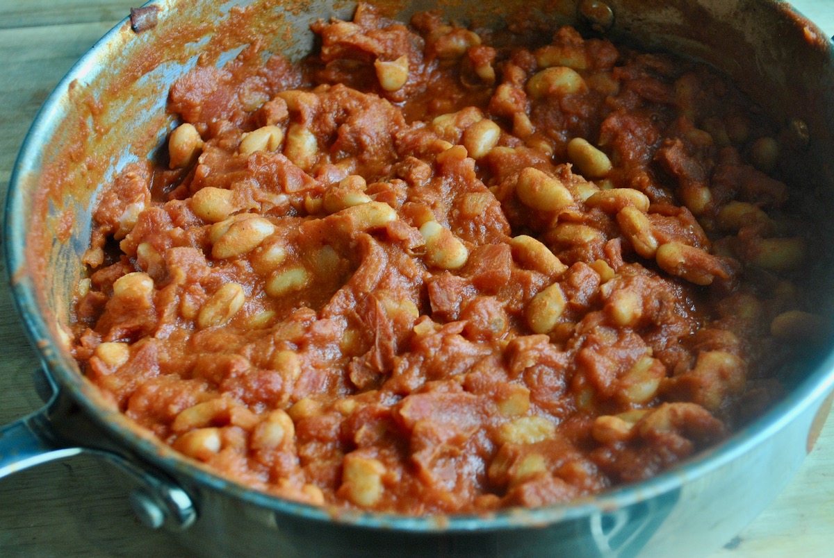 One Pan Easy Chorizo and Bean Stew recipe - 2