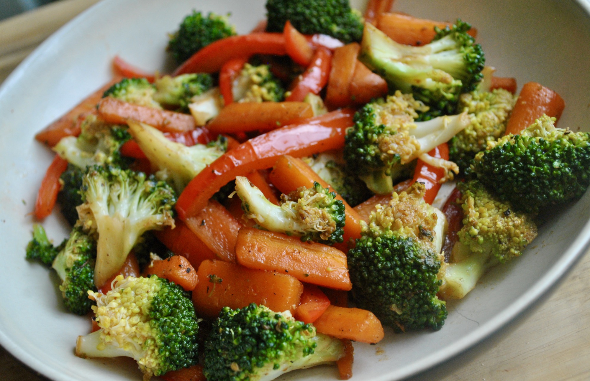 Broccoli and Carrot stir fry recipe - 1