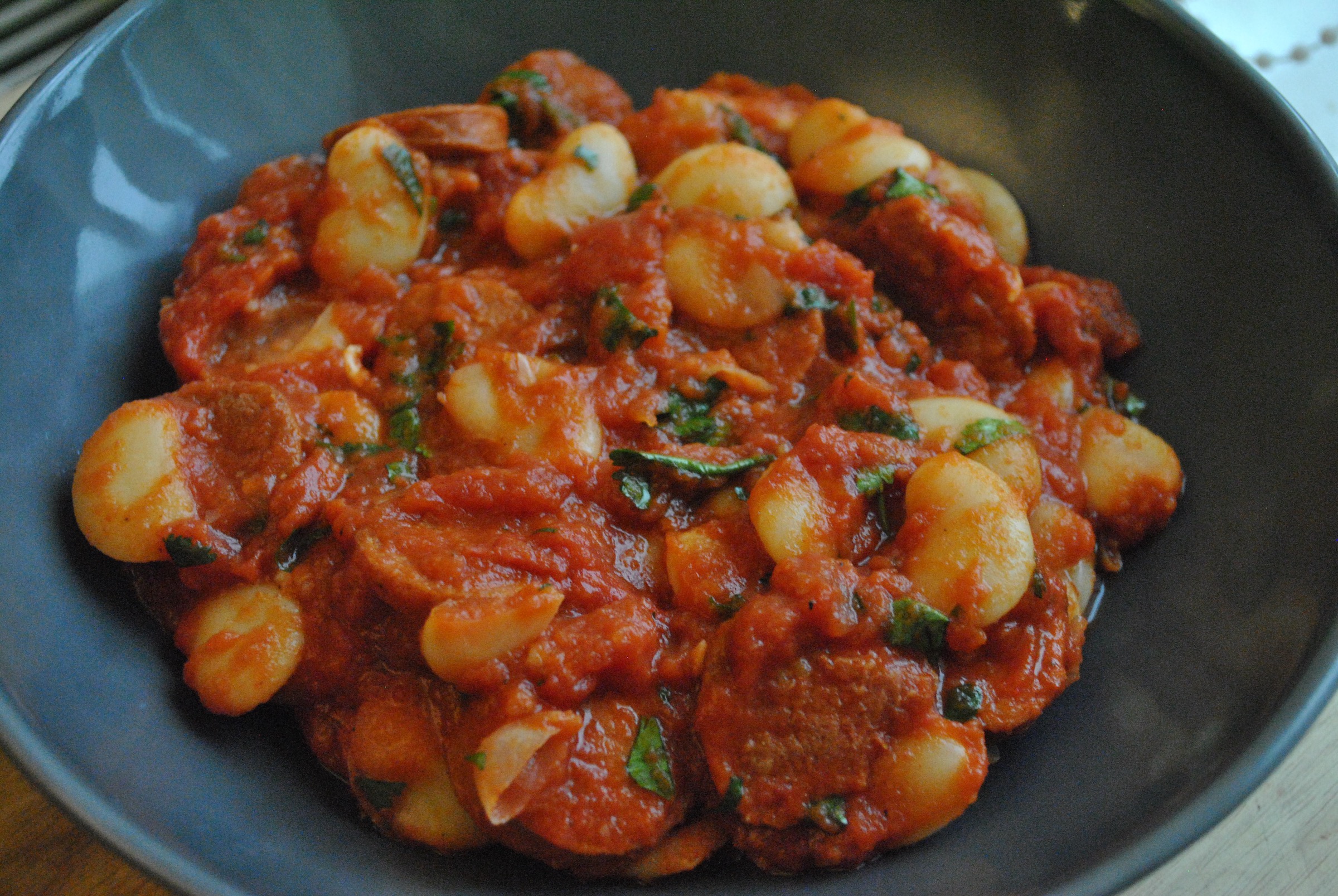 chorizo bean stew recipe - 1